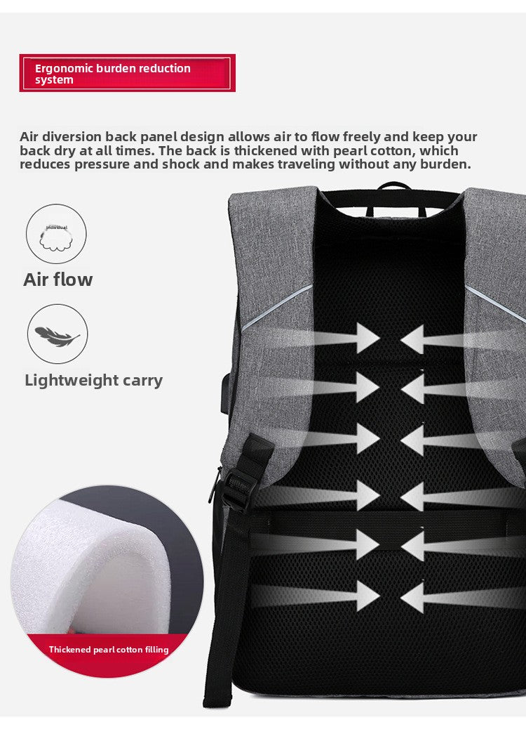 Men's business bag and laptop bag