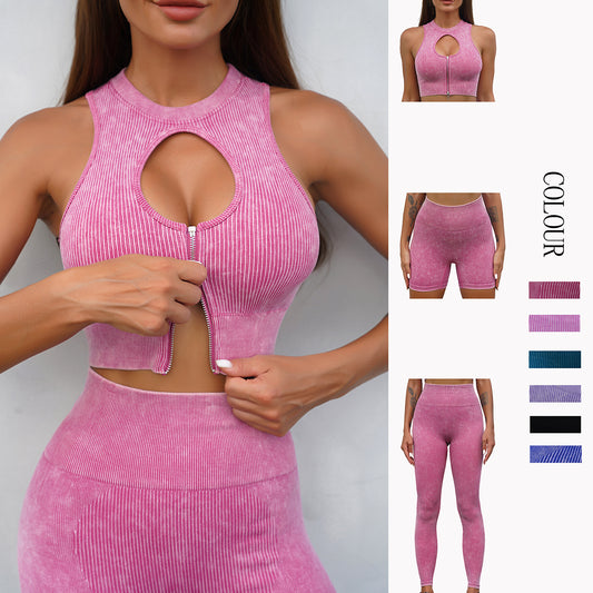 Seamless Yoga Set Sportswear for Women