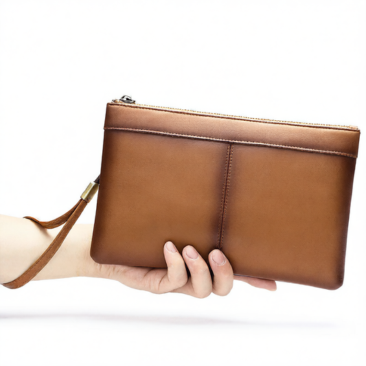 leather handbag