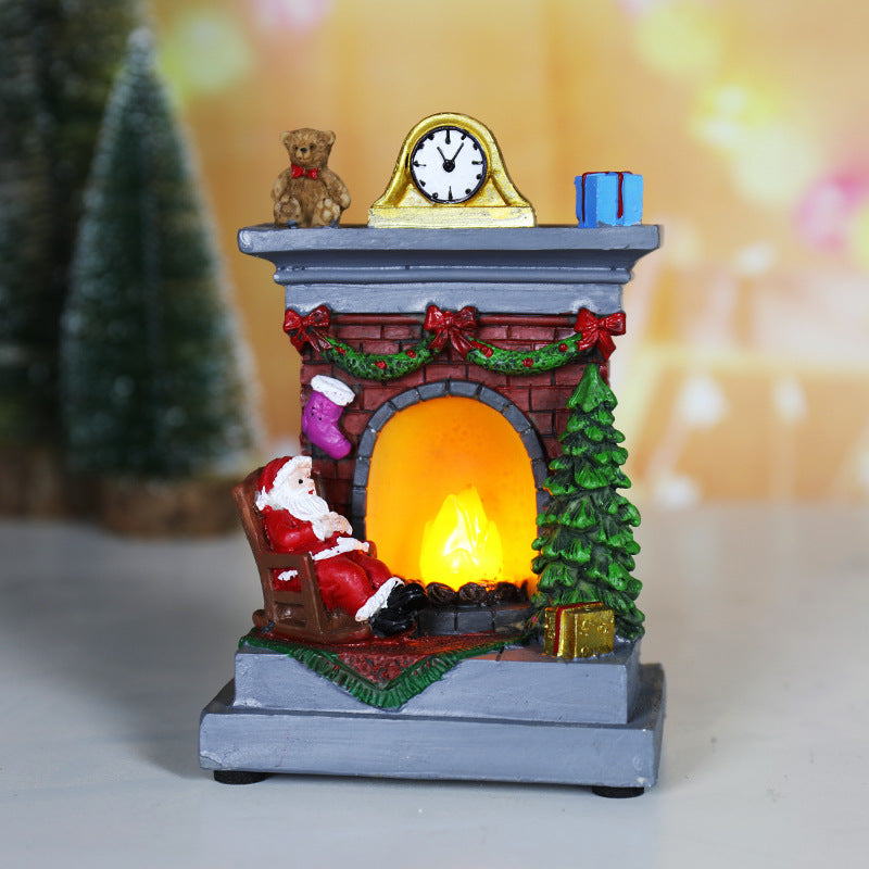 Christmas resin ornament