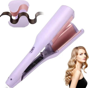 Factory Wholesale 32mm French Egg Roll Curly Hair Stick Water Ripple Wave Wool Roll Splint Negative Ion Does Not Hurt Hair