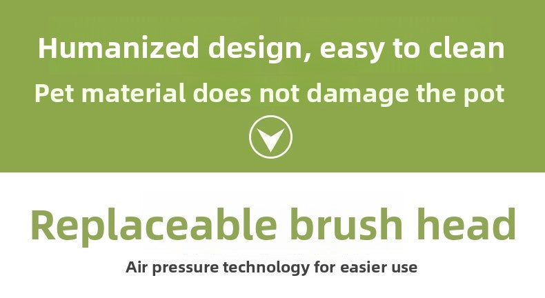 Automatic Liquid Dispensing Kitchen Cleaning Brush