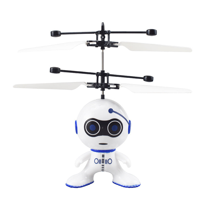 Gesture Induction Aircraft Luminous Suspension Flying Small Flying Fairy Induction Helicopter Children's Toys Factory Direct Sales
