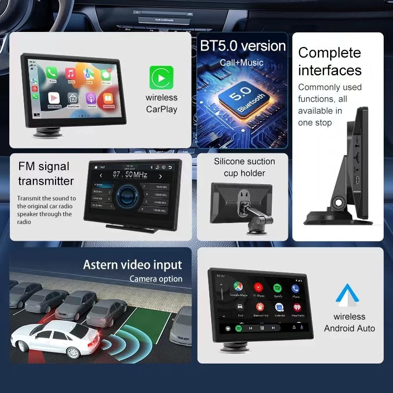 Car DVR Recorder Front Rear Camera