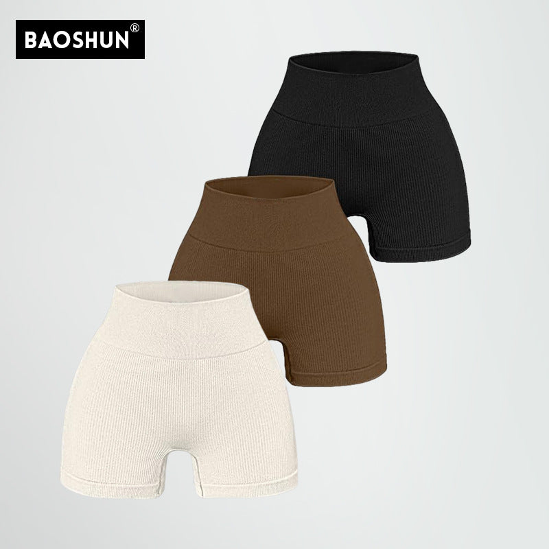 Seamless High Waist Yoga Shorts