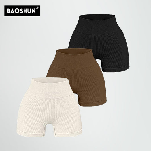 Seamless High Waist Yoga Shorts