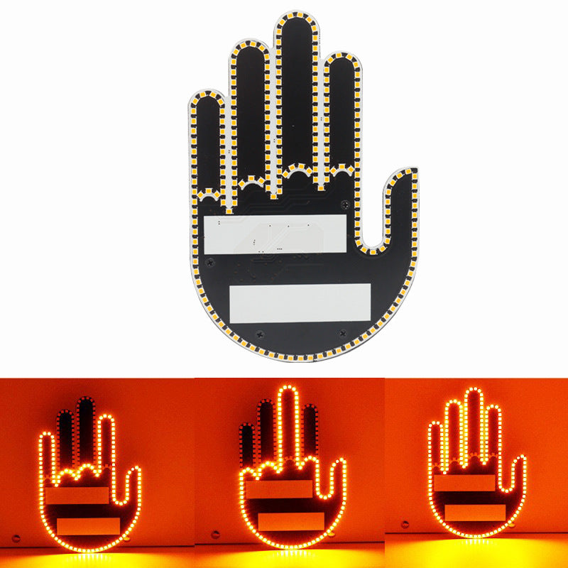 Car finger lights and gesture lights
