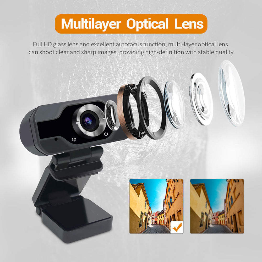 USB Webcam HD1080P Live WEB Class Video Conference HD Camera WEB CAM