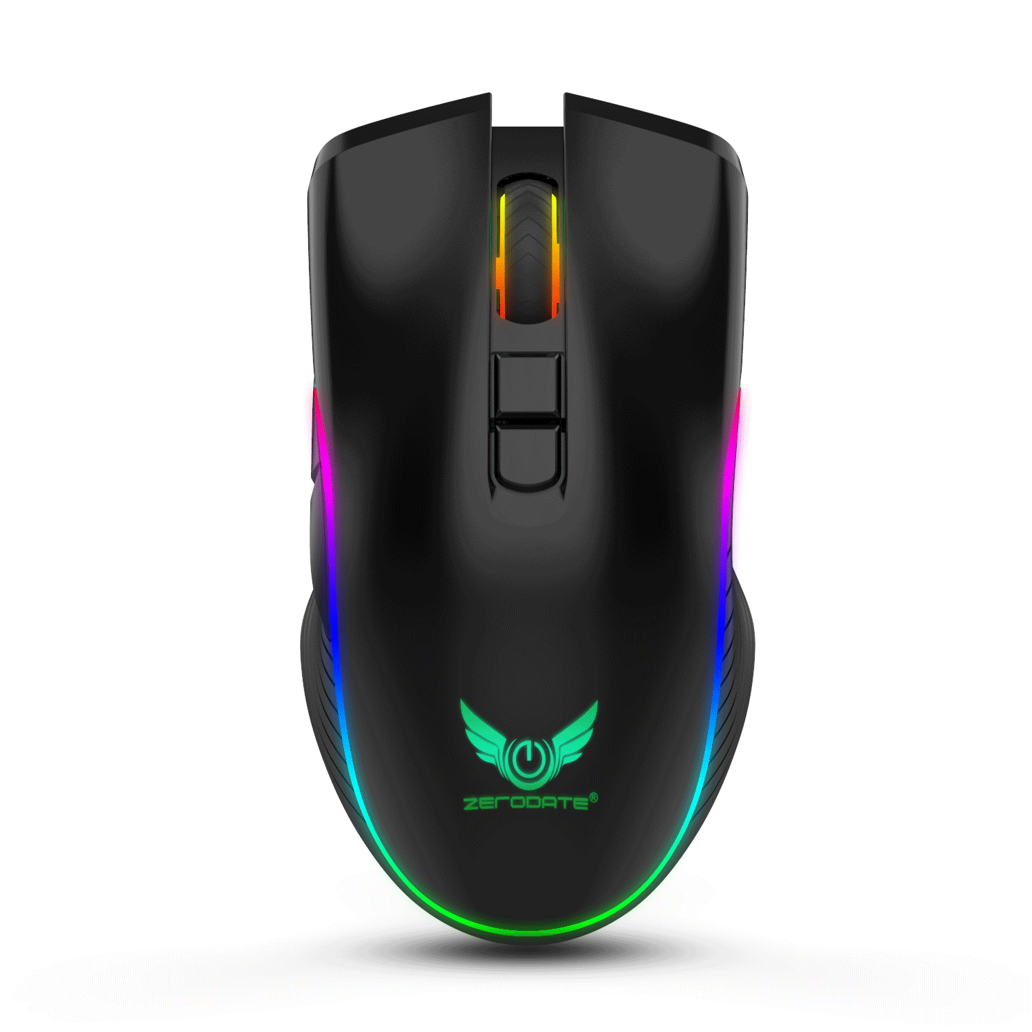 Factory Direct Wireless Gaming Mouse Type-c Charging Interface RGB Luminous Bluetooth Mouse Cross-border Wholesale