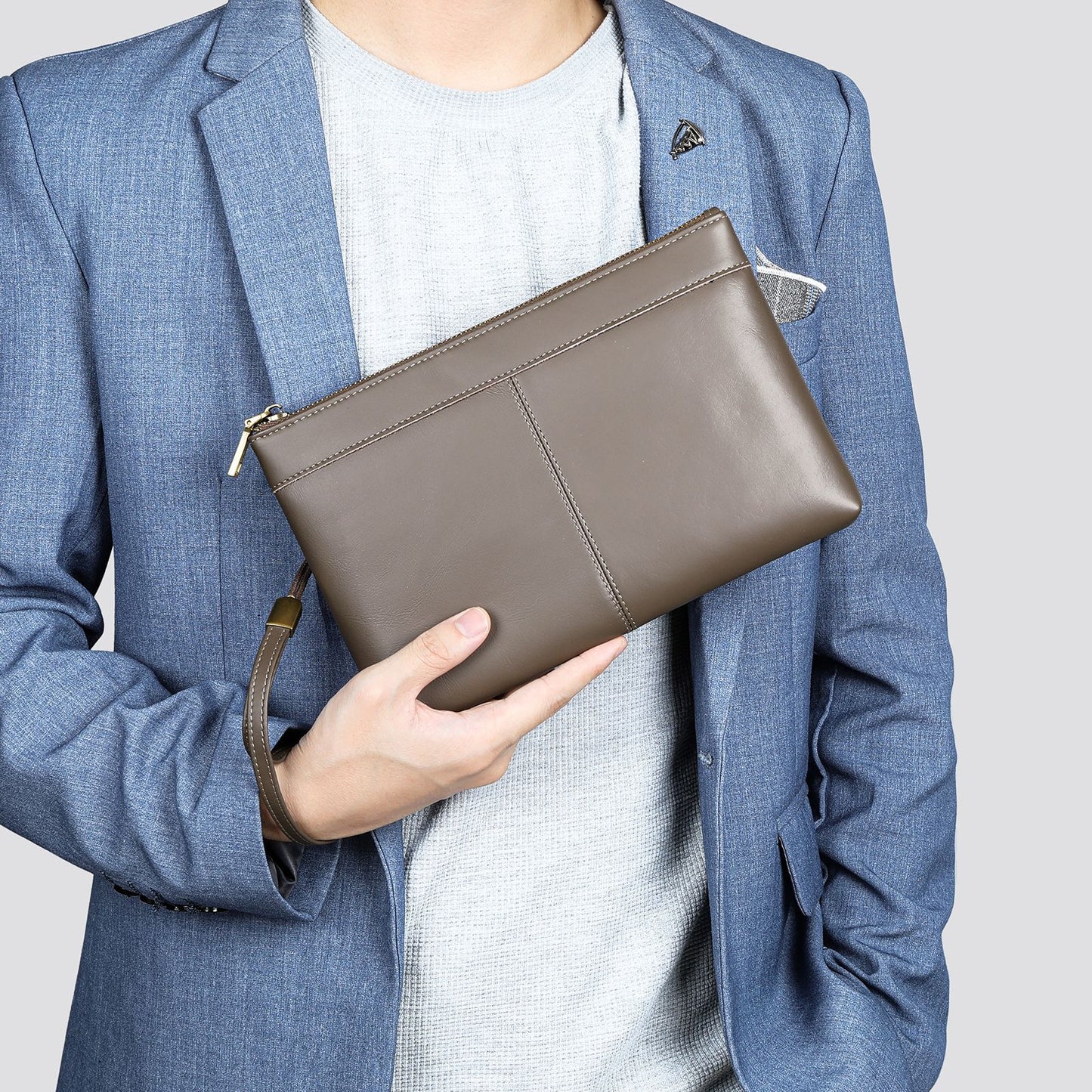 leather handbag