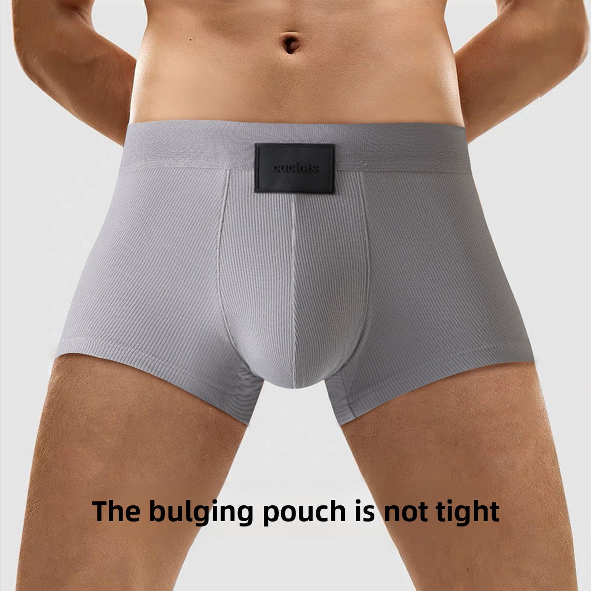 Cotton Men's Breathable Antibacterial Boxer Underwear