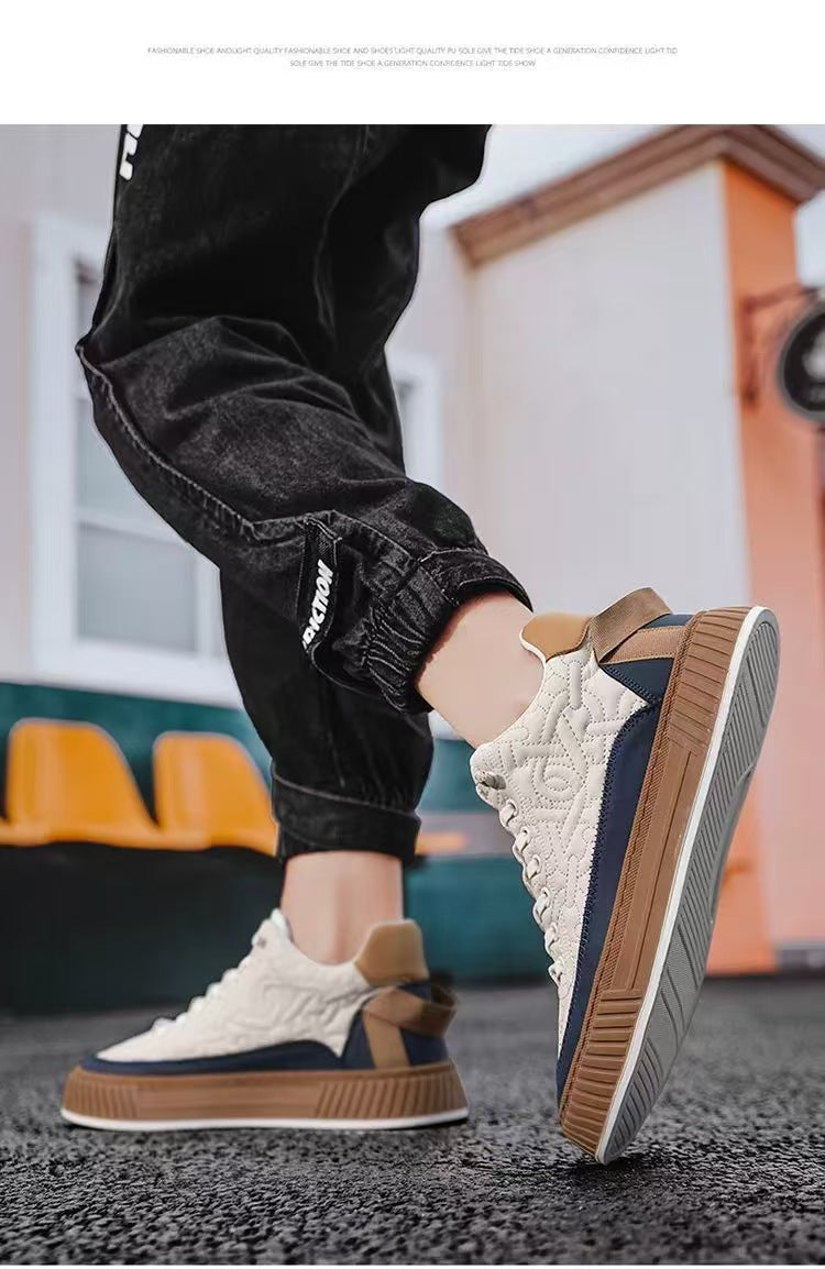 Casual Thick Sole Men's Sneakers