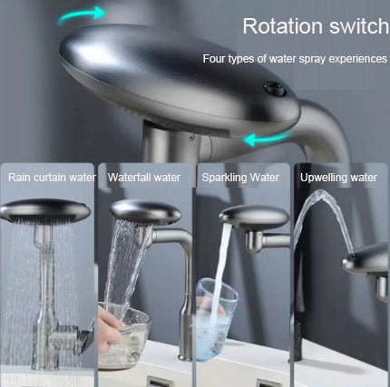 UFO faucet, washbasin, bathroom universal adjustable bathroom basin faucet