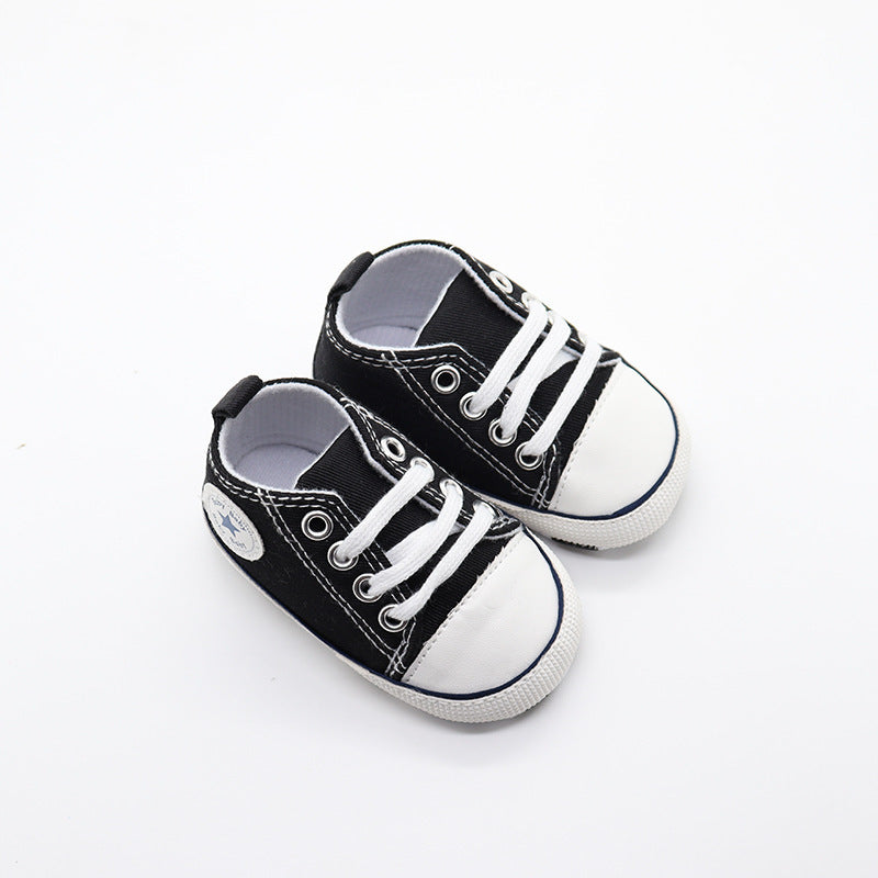 Soft Sole Canvas Toddler Shoes for 1-3 Years Old