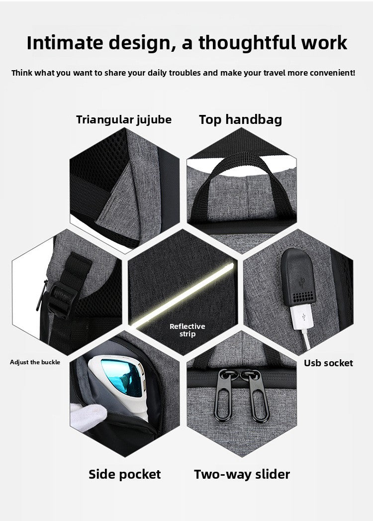Men's business bag and laptop bag