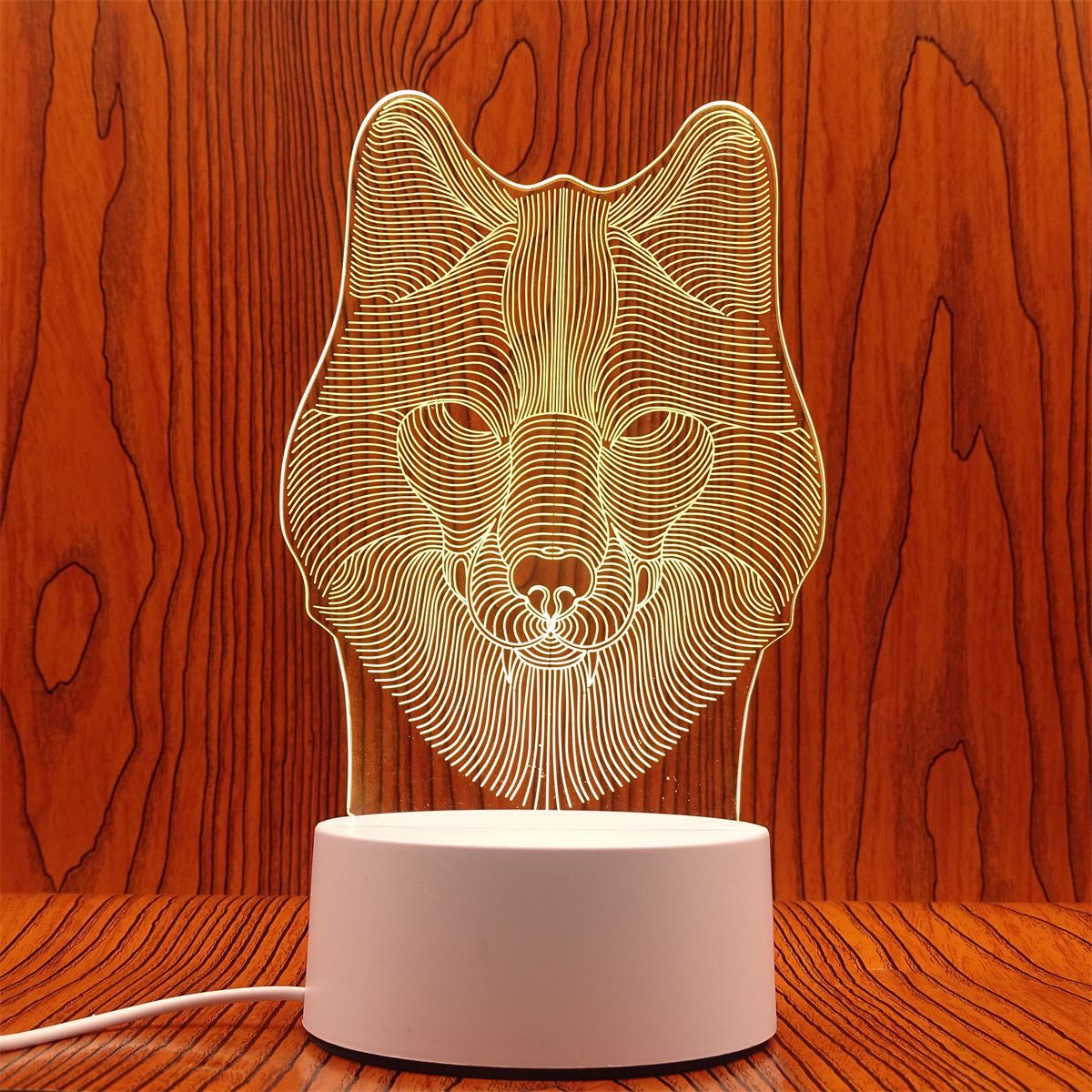 Creative 3D Night Light Lamp
