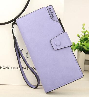 Fashion Women's Handbag Long Wallet Zipper Pocket Women's Purse Coin Card Holder Clutch Bifold Slim Purse Coin Female