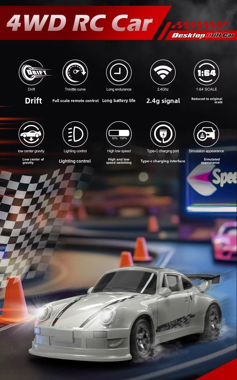Mini RC Drift Car