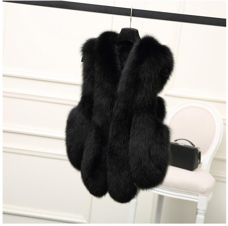Women's Faux Fur Vest