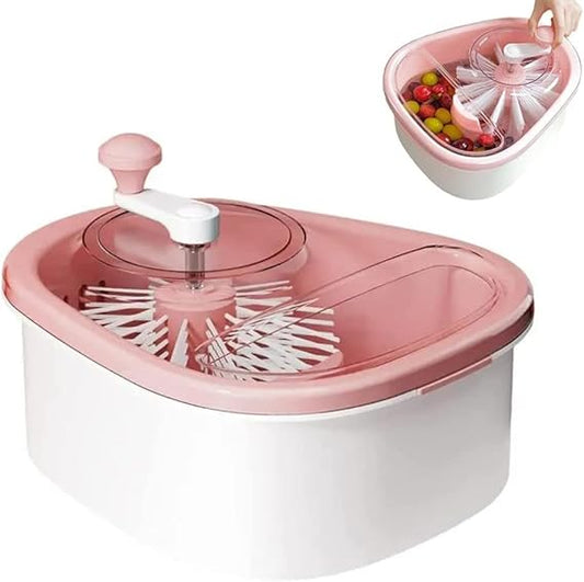 Wash Fruits Without Hand Washing, Fruit Basin Drain Basket To Remove Pesticide Residues And Stains, Household Fruit And Vegetable Washing Machine
