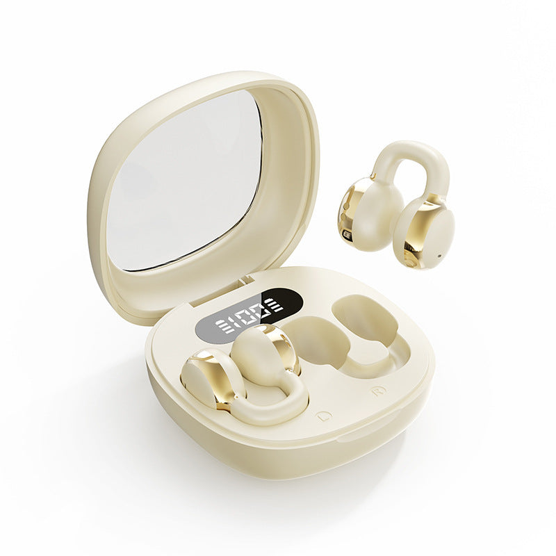Clip-On Wireless Bluetooth Headphones