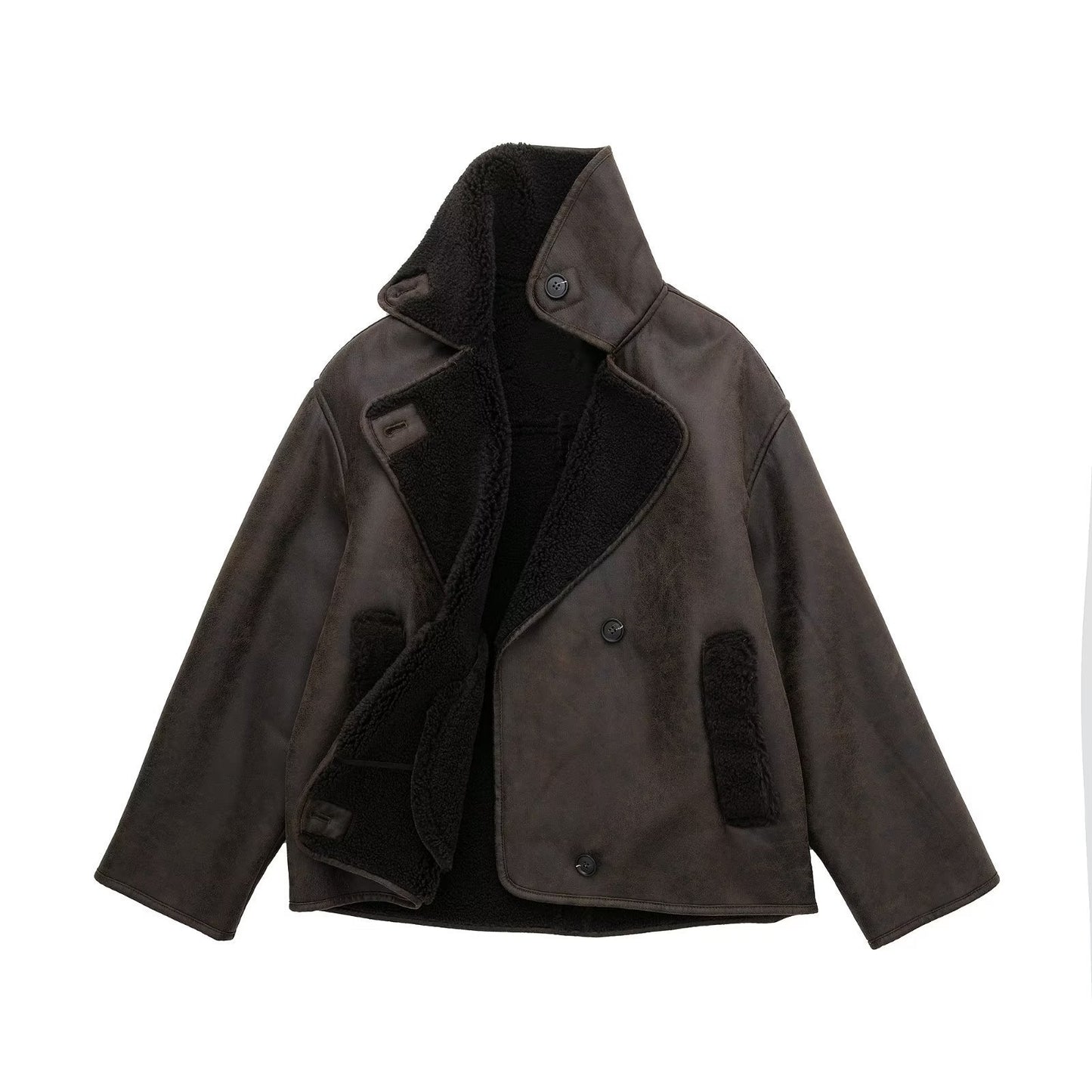 Double-Sided Fur Jacket