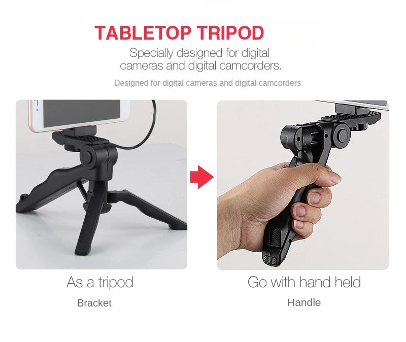 Vlogging kit for mobile phone tripod 36 led fill light and mini microphone for live stream, video TikTok YouTube