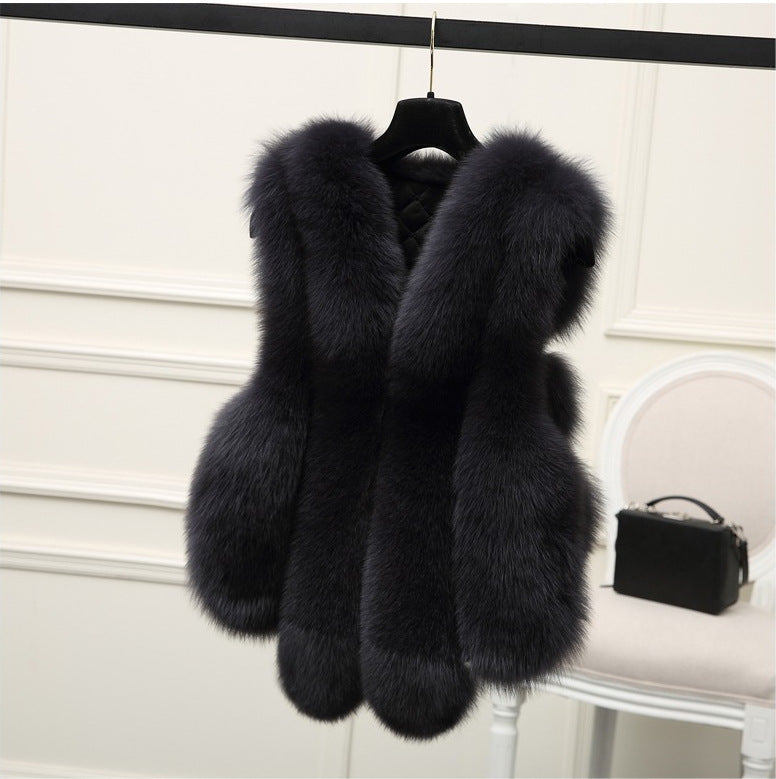 Women's Faux Fur Vest
