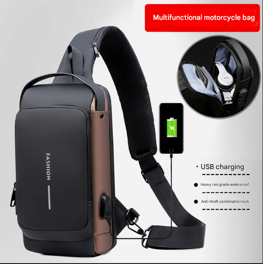 Men's and Women's Bike Bag Password Anti-theft Chest Bag Men's Bag Shoulder Bag Sports Waist Bag Casual Multifunctional Crossbody Bag  Bike Bag Password Anti-theft Chest Bag Men's Bag Shoulder Bag Sports Waist Bag Casual Multifunctional Crossbody Bag