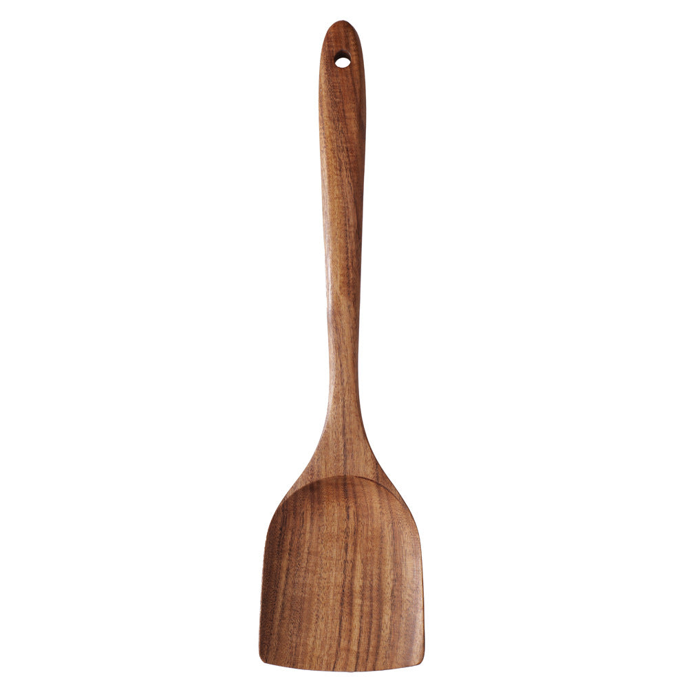 Wooden spatula and spoon