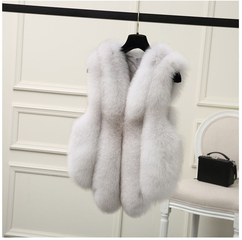Women's Faux Fur Vest