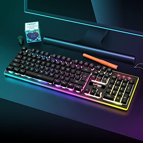 Silver Carving K500 Game Wired Keyboard Color Matching Luminous Mechanical Feel Desktop Computer Accessories Cross-border Batch AliExpress