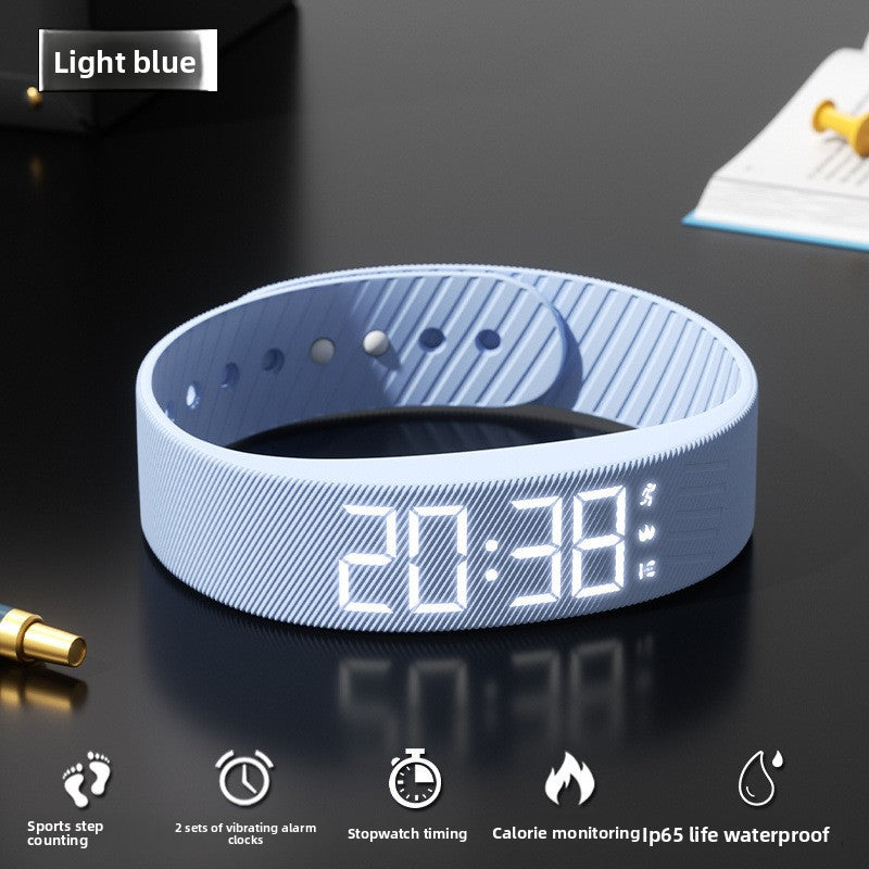 Kids Digital Silicone Watch with Vibration Alarm
