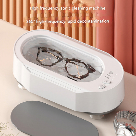 Washer Glasses Washer Household Jewelry Watch Braces Small High Frequency Timing Cleaner Automatic