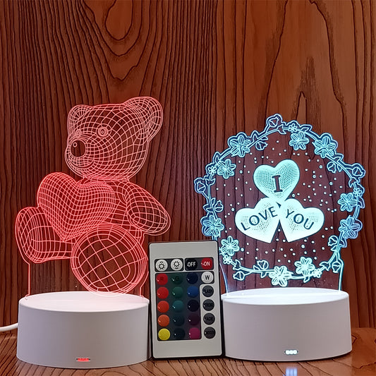 Creative 3D Night Light Lamp