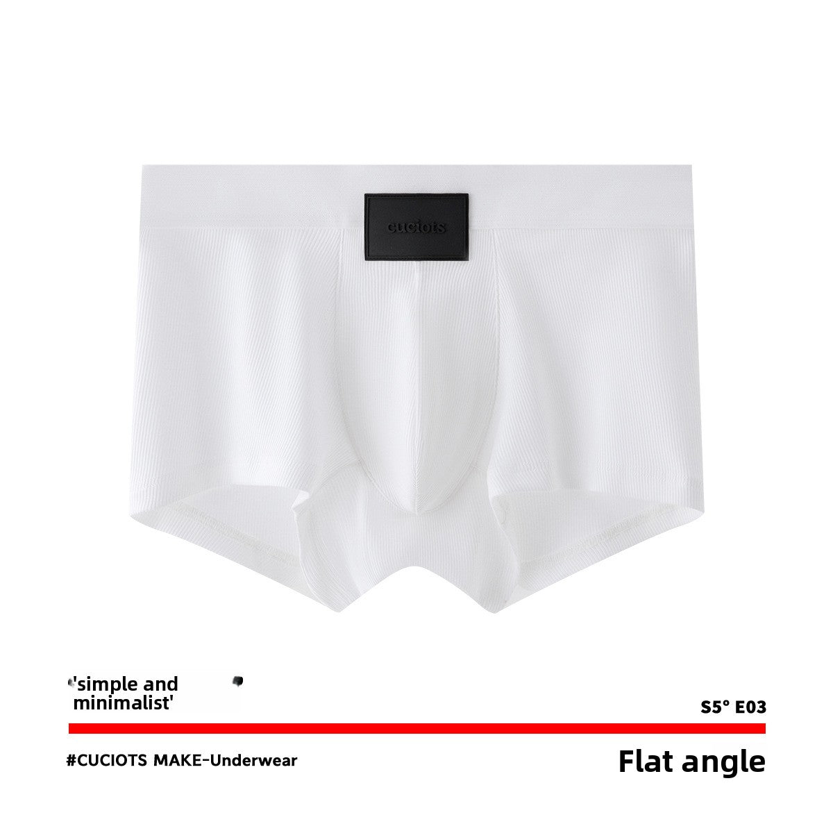 Cotton Men's Breathable Antibacterial Boxer Underwear