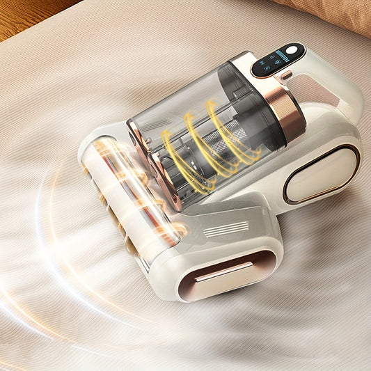 New Double Dust Cup Roller Portable Household Sterilization Mite Removal Bed Vacuum Cleaner Strong Suction Large Suction Mite Removal Instrument