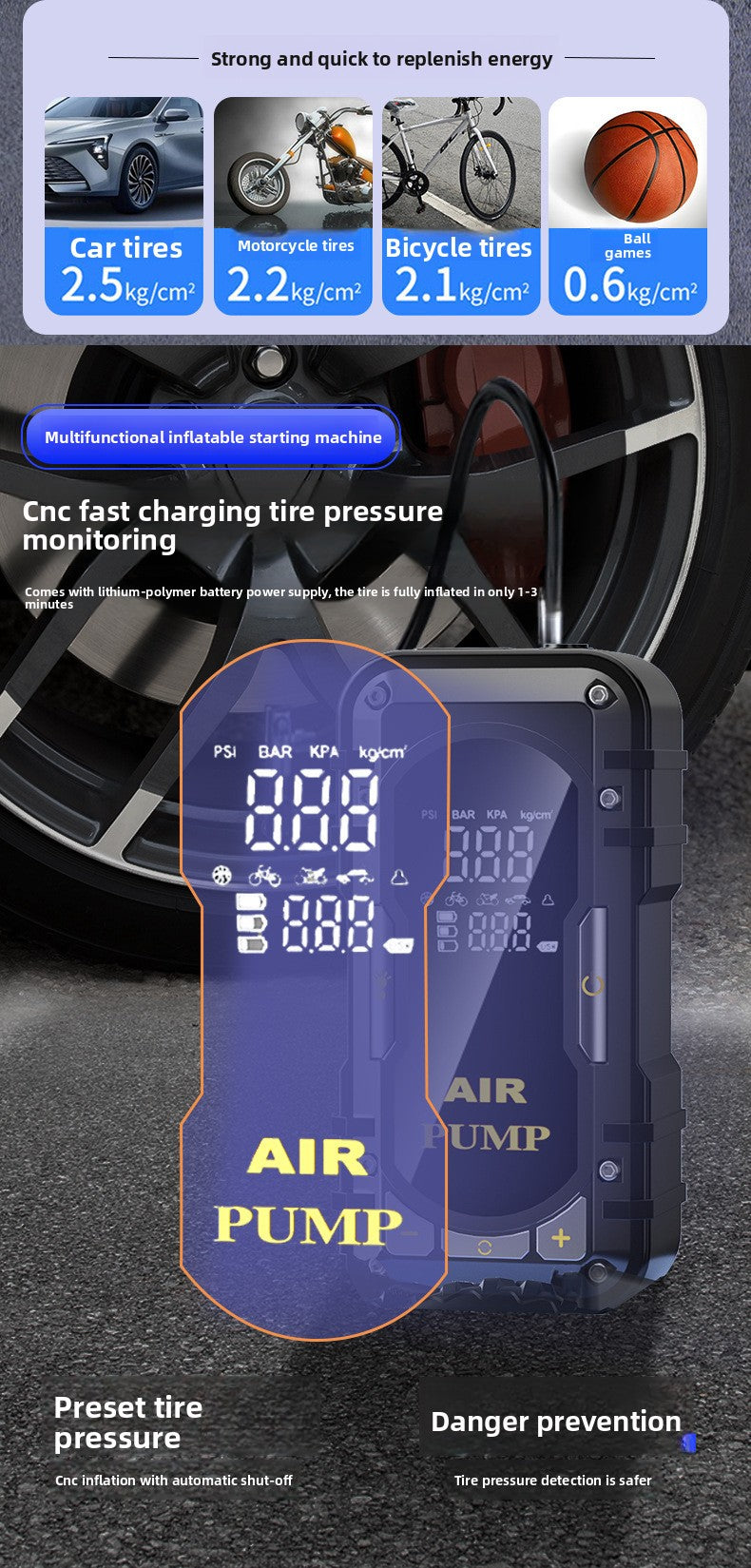 Car Inflatable Pump