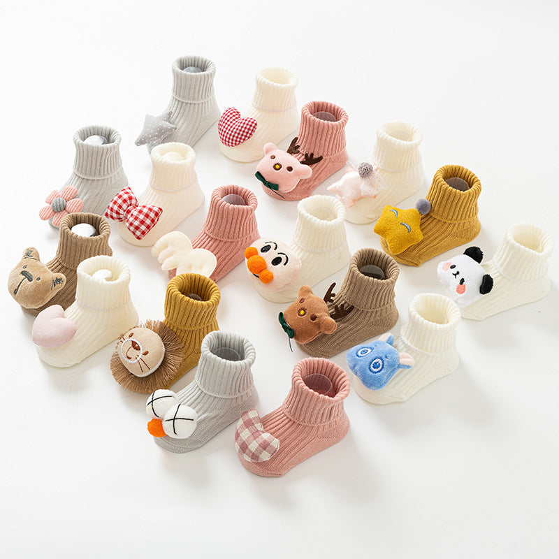 Baby Cartoon Non-Slip Cotton Socks