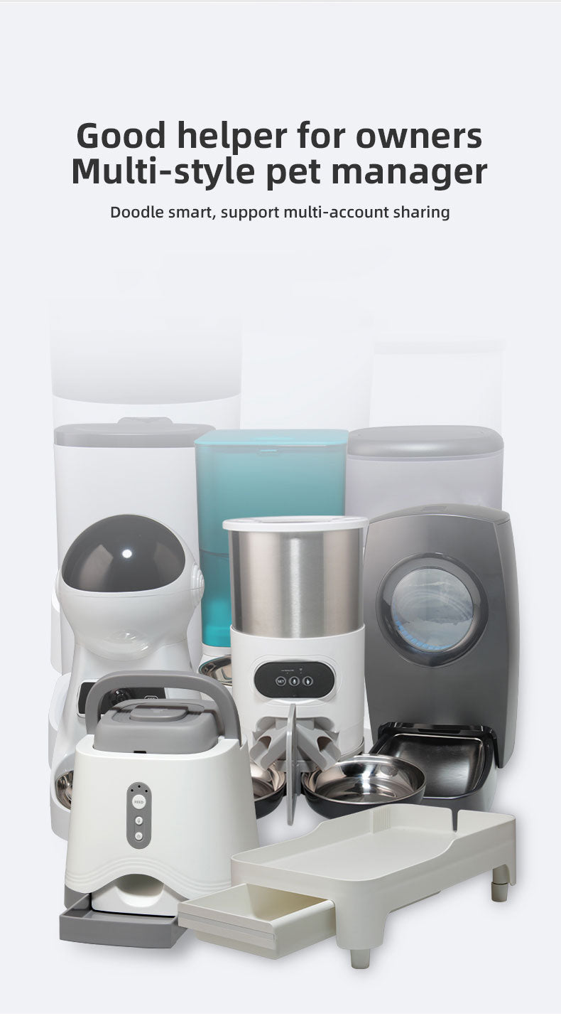 Wifi Smart APP Pet Feeder Household use Microchip Dog Automatic Pet Feeder Automatic Pet Feeder