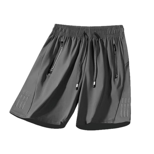 Small niche loose fit sports and leisure five quarter pants