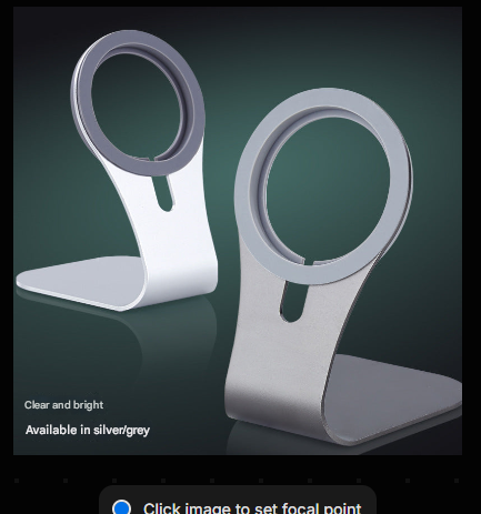 Aluminum Alloy Mobile Phone Charging Bracket Desktop Magnetic Bracket Metal Bracket Magsafe Bracket Wireless Charging Bracket