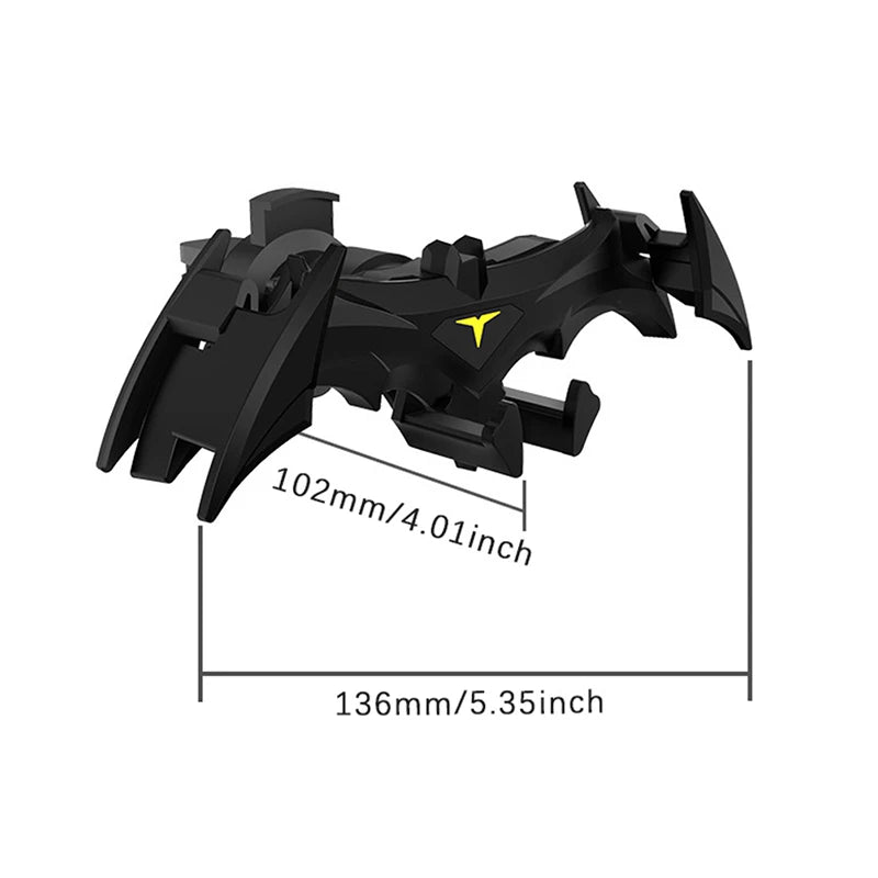 New Arrival Batman Gravity Buckle Type Car Phone Holders Air Outlet Navigation Support Frame Suitable For All 4-6.5 Inch Devices
