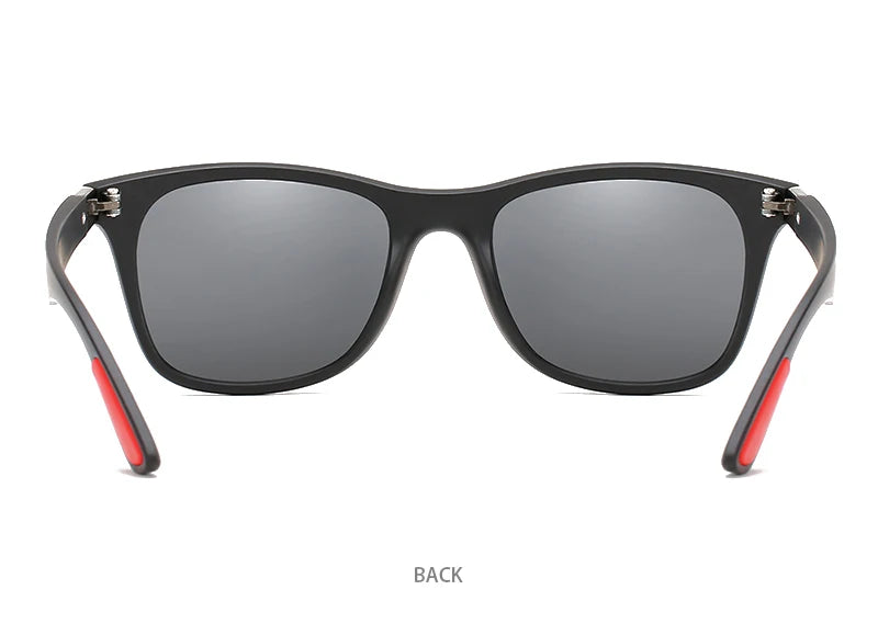 Polarized Sunglasses Men Women Classic Square Plastic Driving Sun Glasses Male Fashion Black Shades UV400