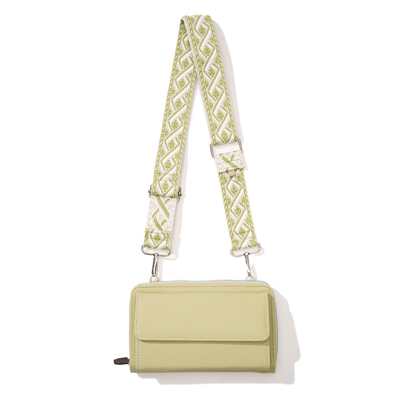 Multifunctional Bag Mobile Phone Bag Ladies Shoulder Bag Horizontal Mobile Phone Satchel 2024 New Amazon Hot Sale