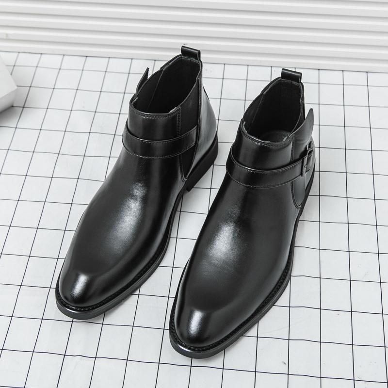 6815 New 38-46 Yards AliExpress Xiyin Cross-border Plus Size Leather Shoes
