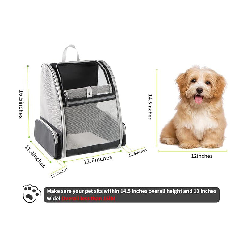 Cross-Border Hot-Selling Cat Backpack Portable Breathable Shoulder Pet Outing Bag Fashionable Large-Capacity Foldableable Cat Bag