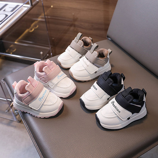 Baby Toddler Shoes Spring & Fall New Soft-Soled Non-Slip Casual Shoes For Boys And Girls Versatile Lightweight Casual Sports Shoes