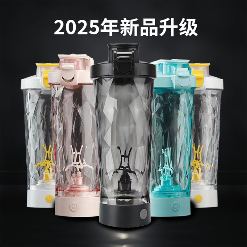 Fully Automatic Charging Mixing Cup One-Button Start Shake Cup Sports Fitness Portable Large Capacity High Temperature Resistant Kettle