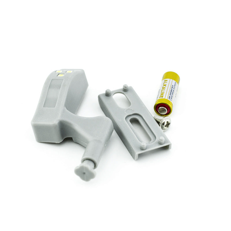 Factory Direct Furniture Hardware Accessories Hydraulic Hinge LED Lamp Cabinet Wardrobe Hinge Intelligent Induction Lamp